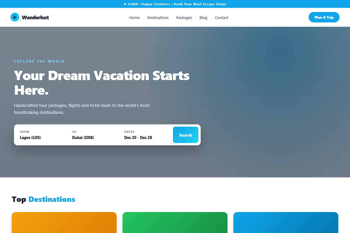 Travel & Tour Agency