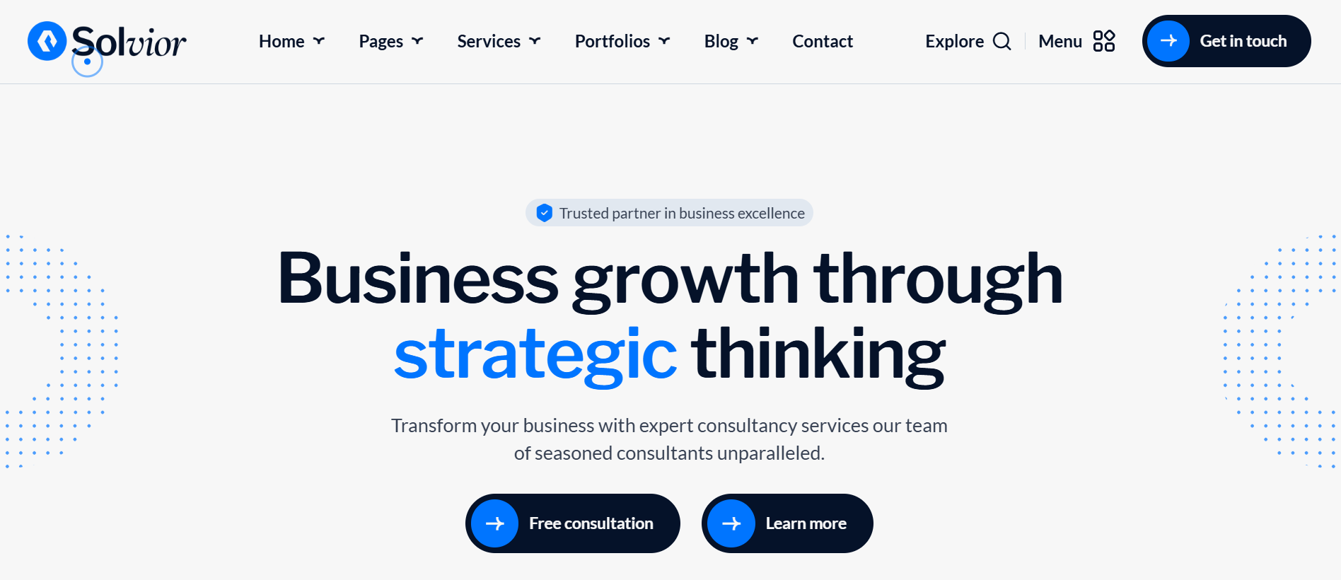 Consulting Website
